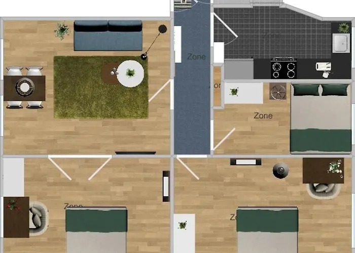 Апартаменты Centrally Located 4 Копенгаген